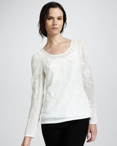 Alice by Temperley Bettie Embroidered Top