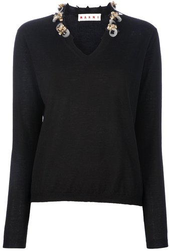 Marni Embellished sweater