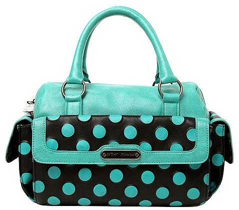 Betsey Johnson - Teal Spot On Satchel