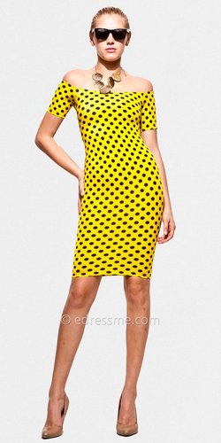Polka Dot Cocktail Dresses by Rue 107