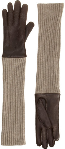 Barneys New York Deerskin Glove