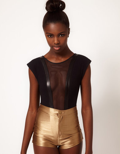 American Apparel Body With Mesh Panel