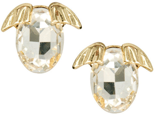 ASOS Puppy Crystal Stud Earrings
