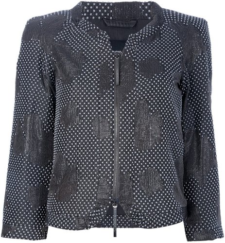 Giorgio Armani polka-dot jacket