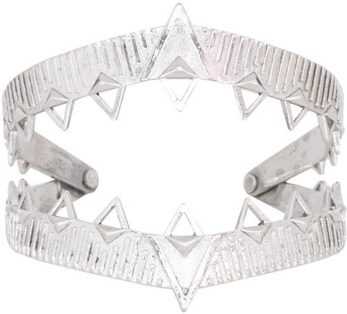 Claw Cuff in Silver - by House of Harlow 1960