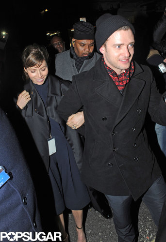 Justin and Jessica Keep London Rocking Post-Brit Awards Justin and Jessica Keep London Rocking Post-Brit Awards
