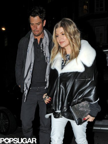 Josh Duhamel Takes Pregnant Fergie Out on a Sweet Date in London Josh Duhamel Takes Pregnant Fergie Out on a Sweet Date in London