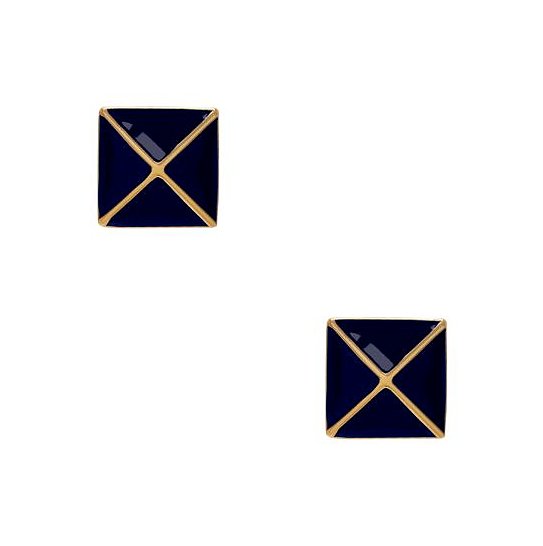 Kate Spade's navy Locked In stud earrings ($33, originally $48) will become your everyday earrings in no time at all.
Kate Spade's navy Locked In stud earrings ($33, originally $48) will become your everyday earrings in no time at all.
