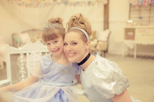 The Birthday Girl and Her Favorite Princess The Birthday Girl and Her Favorite Princess
