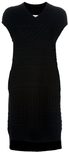 Mm6 By Maison Martin Margiela sleeveless knit dress