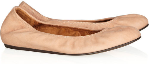 Lanvin Nubuck leather ballet flats