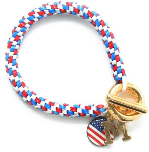 nOir Jewelry for Modelinia "Beautiful Friends Forever" USA Shaka Bracelet