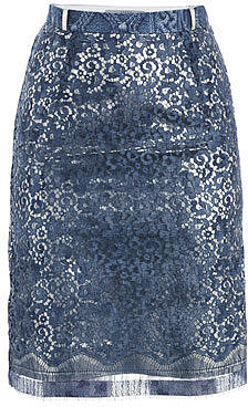 Preen Eva lace skirt