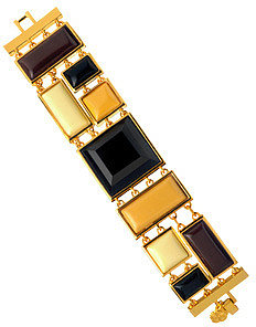 Trina Turk Gold Mosaic Bracelet
