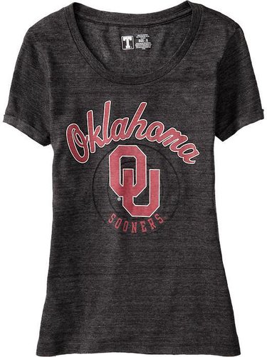 Women's Cuff-Sleeve College Tees