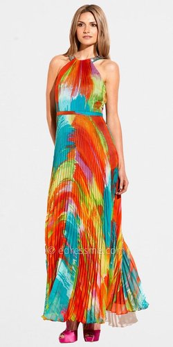 Size 12 Print Pleated Party Dresses from Laundry by Shelli Segal