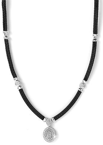 Charriol 'Celtic Noir' Necklace