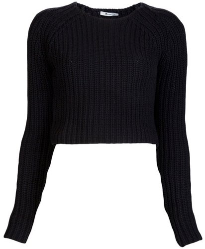 T By Alexander Wang Chunky Half Cardi Top