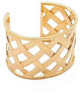 Kenneth jay lane Basket Weave Cuff
