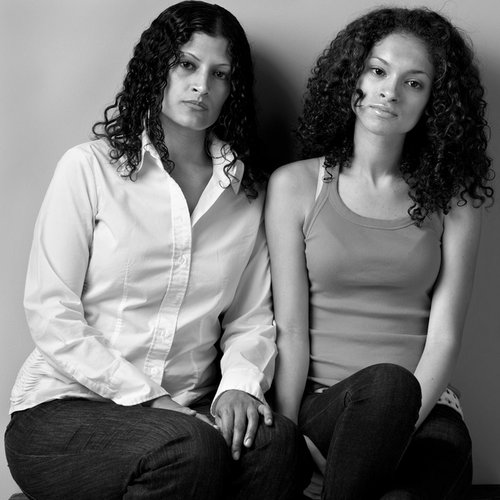 Howard Schatz's Model-Mother Pairs Photo Project