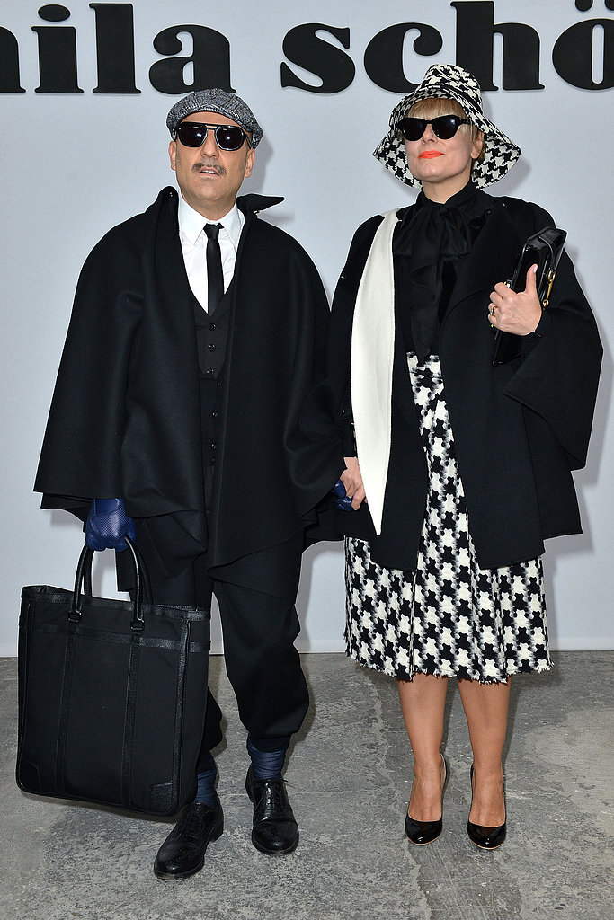 Antonio and Roberta Murr at the Mila Schön Fall 2013 show in Milan.
Antonio and Roberta Murr at the Mila Schön Fall 2013 show in Milan.