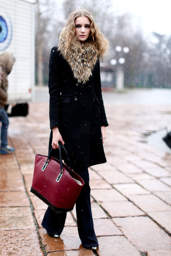 Milan Fashion Week Street Style Fall 2013 Milan Fashion Week Street Style Fall 2013