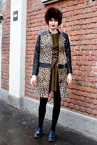 Milan Fashion Week Street Style Fall 2013 Milan Fashion Week Street Style Fall 2013