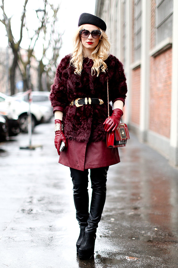 Milan Fashion Week Street Style Fall 2013 Milan Fashion Week Street Style Fall 2013