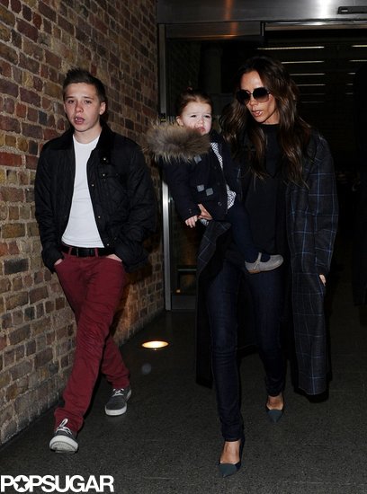 The Beckhams Head Home From a Family Stay in Paris The Beckhams Head Home From a Family Stay in Paris