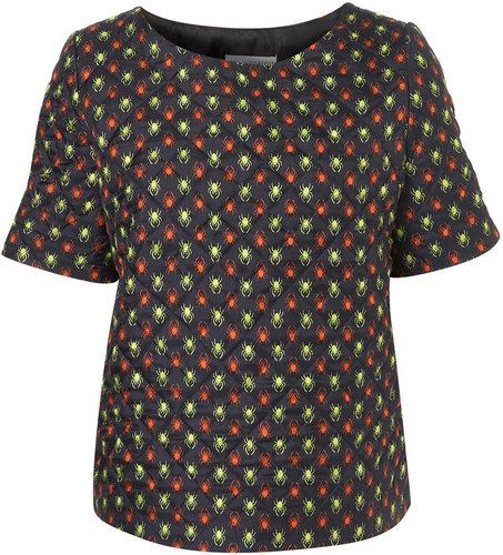 **Quilted Spider Silk Tee by J.W. Anderson for Topshop