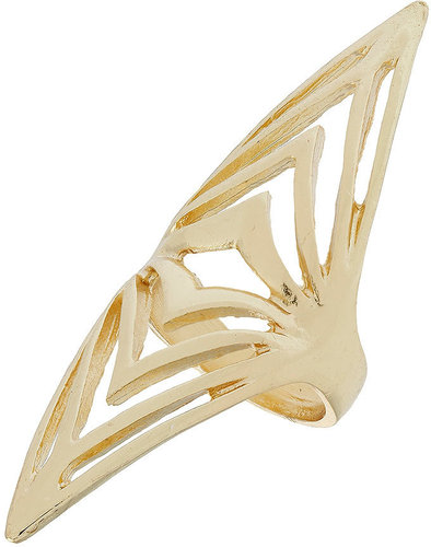 Cut Out Diamond Ring