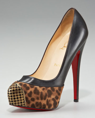Christian Louboutin Maggie Leopard-Toe Pump