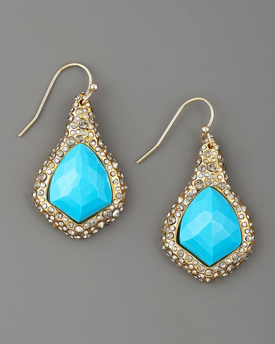 Alexis Bittar Gold Kite Earrings