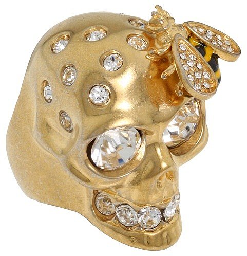 Alexander McQueen Skull Cocktail Ring