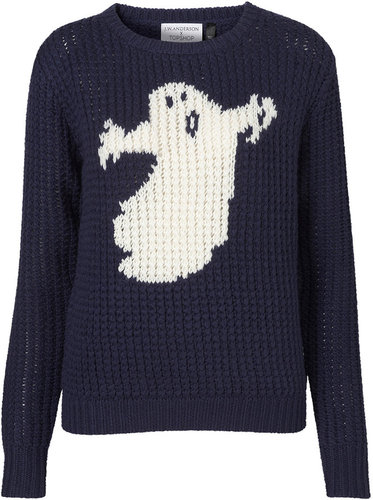 **Ghost Handknit Sweater by J.W. Anderson for Topshop