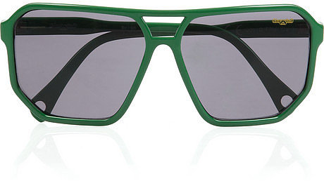 Glassing Scientist hexagon D-frame  acetate sunglasses