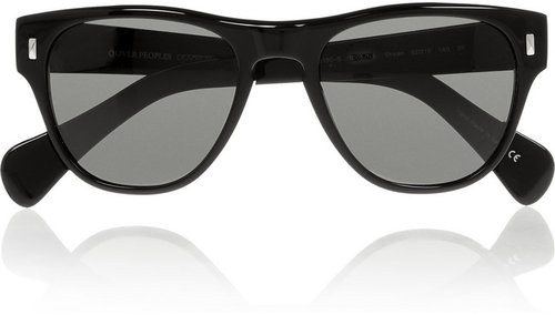 Oliver Peoples Shean round-frame acetate sunglasses