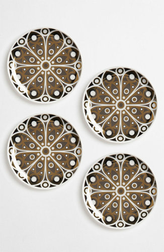 Jonathan Adler 'Peacock' Porcelain Coasters (Set of 4)