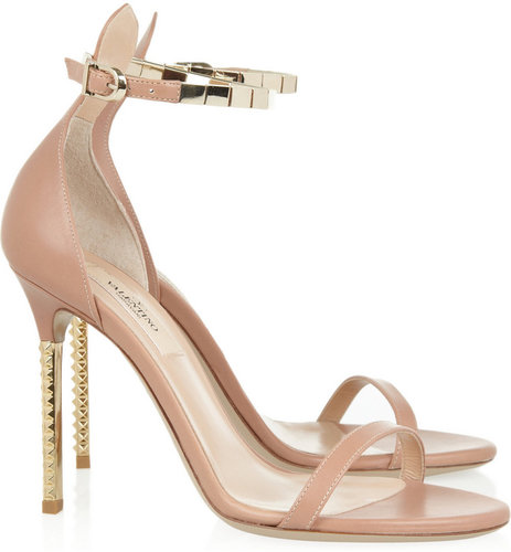 Valentino Embellished leather sandals