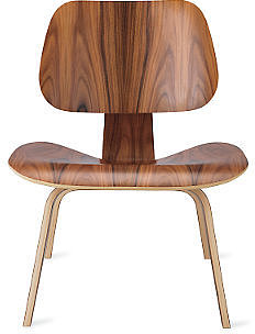 Eames® Molded Plywood Lounge Chair, LCW