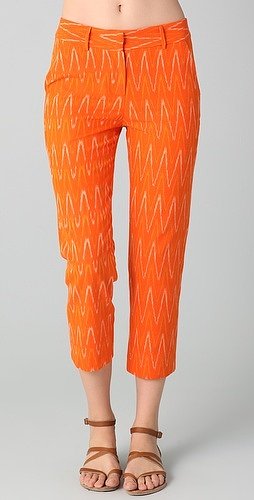 Harvey faircloth Ikat Straight Leg Pants
