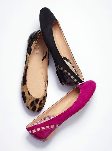 Colin Stuart® Cut-out Ballet Flat