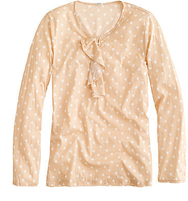 Ruffle henley