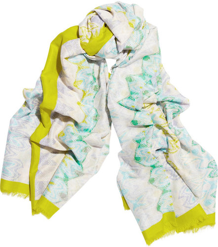 Missoni Printed cotton scarf