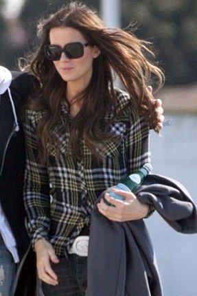 Rails Kendra Gauze Plaid Shirt in Black/Yellow