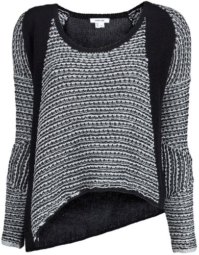 Helmut Lang CORD CROP PULLOVER