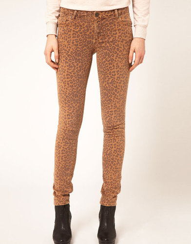 Warehouse Animal Print Jean