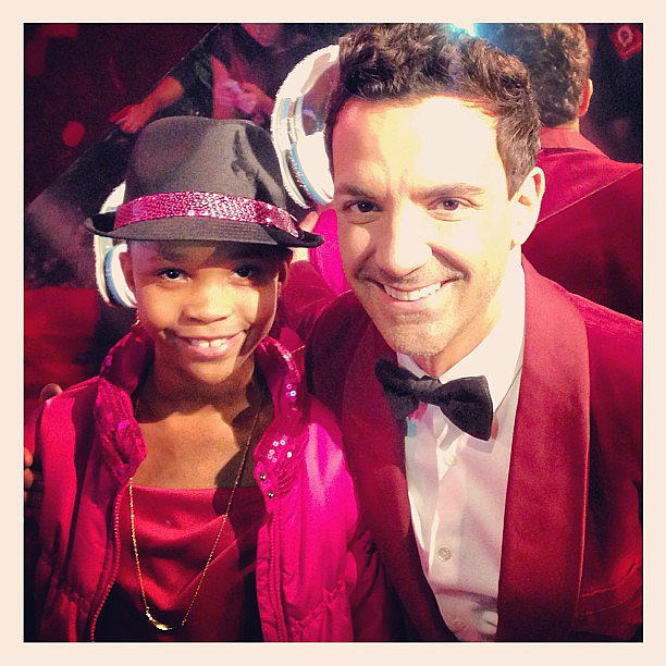 Quvenzhané Wallis posed with George Kotsiopoulos at the QVC party on Friday night in LA.
Source: Instagram user georgekotsi
Quvenzhané Wallis posed with George Kotsiopoulos at the QVC party on Friday night in LA.
Source: Instagram user georgekotsi