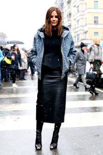 Milan Fashion Week Street Style Fall 2013 Milan Fashion Week Street Style Fall 2013