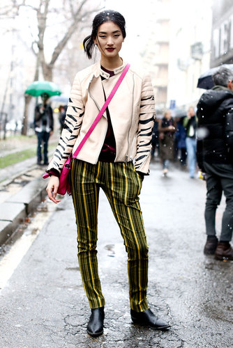 Milan Fashion Week Street Style Fall 2013 Milan Fashion Week Street Style Fall 2013